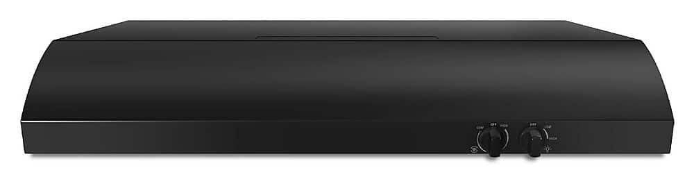 Alt View 11. Whirlpool - 30" Convertible Range Hood - Black.