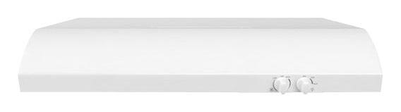 Whirlpool - 36" Convertible Range Hood - White - Larger Front