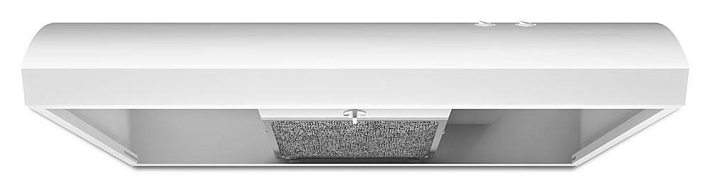 Alt View 11. Whirlpool - 30" Externally Vented Range Hood - White.