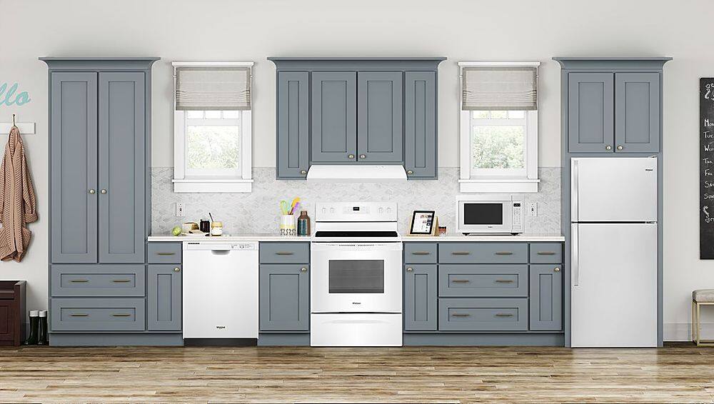 Alt View 16. Whirlpool - 30" Externally Vented Range Hood - White.