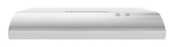 Whirlpool - 30 inches - Convertible - Under cabinet Range Hood - Stainless Steel - Front_Zoom