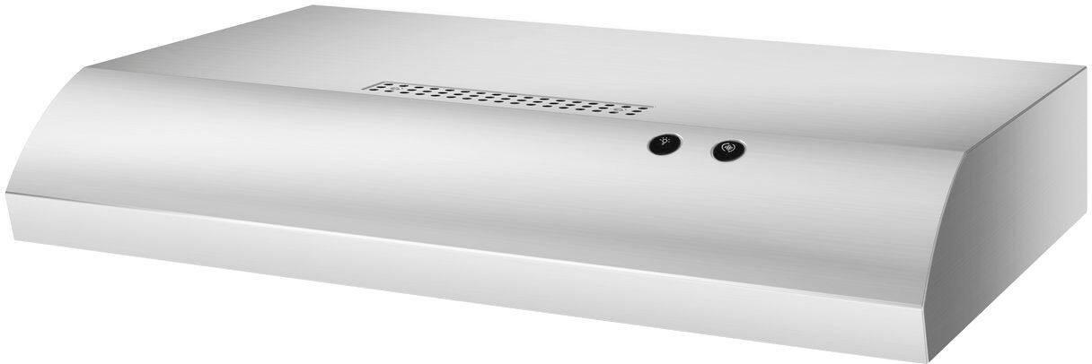 Alt View 12. Whirlpool - 30" Convertible Range Hood - Stainless steel.