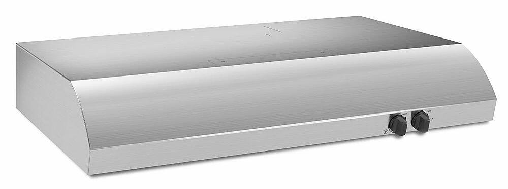 Alt View 12. Whirlpool - 36" Convertible Range Hood - Stainless steel.