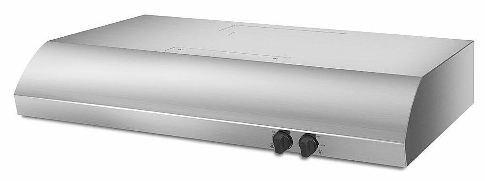 Alt View 13. Whirlpool - 36" Convertible Range Hood - Stainless steel.