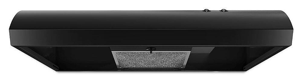 Alt View 11. Whirlpool - 30" Externally Vented Range Hood - Black.