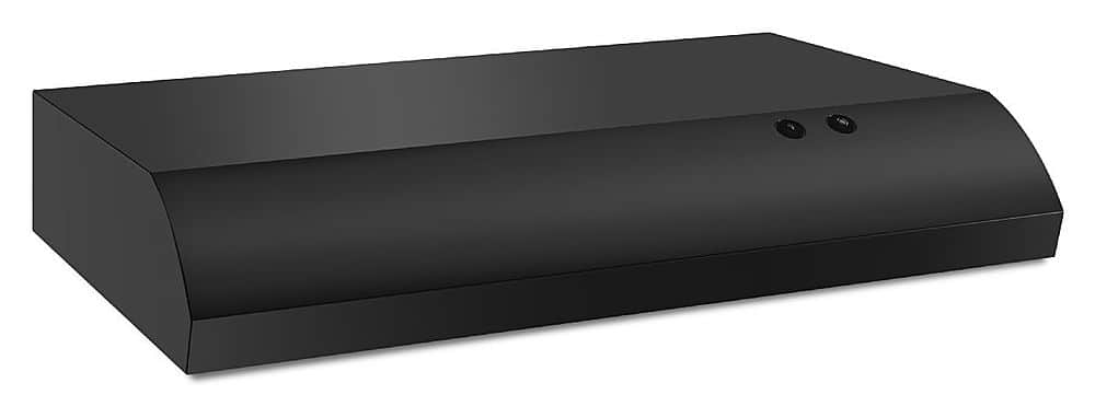 Alt View 12. Whirlpool - 30" Externally Vented Range Hood - Black.