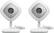 Front. Arlo - Q Indoor 1080p Wi-Fi Security Camera (2-Pack).