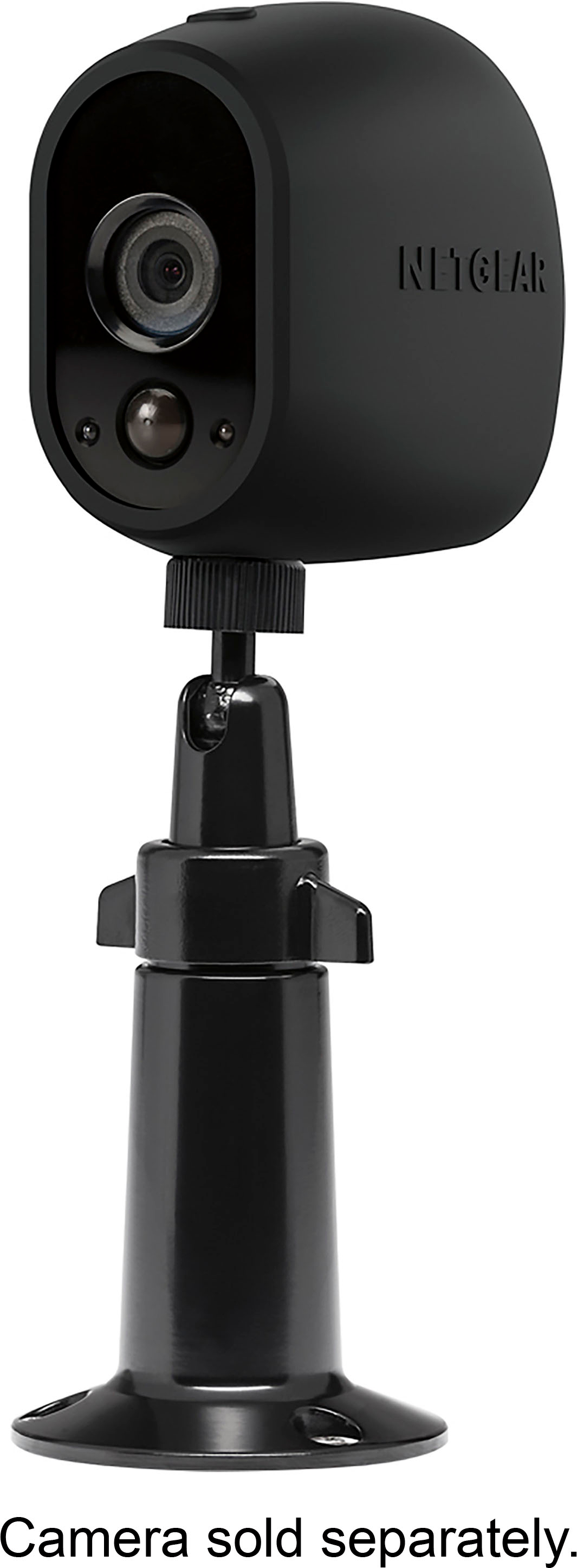 Angle View: Arlo - Indoor/Outdoor 5" Adjustable Mount for Essential Spotlight, Pro 5S 2K, Pro 4, Ultra 2, and Go 2 Cameras - Black
