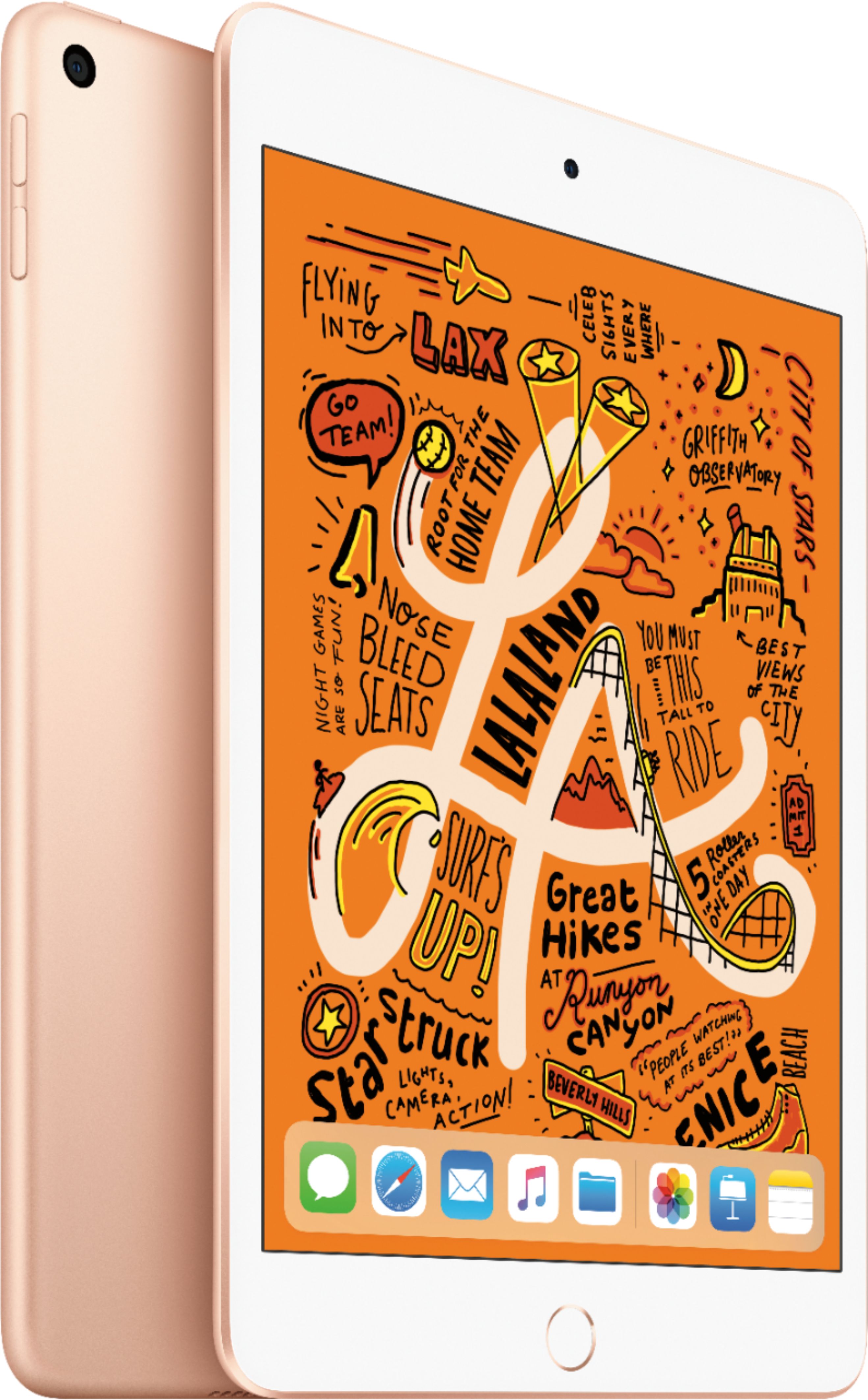 Best Buy: Apple 7.9-Inch iPad mini (5th Generation) with Wi-Fi 64GB Gold  MUQY2LL/A