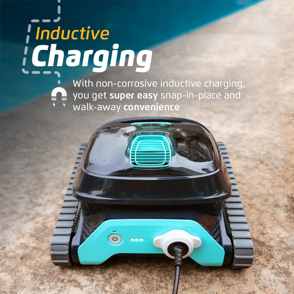 Inductive Charging With non-corrosive inductive charging, you get super easy snap-in-place and walk-away convenience.