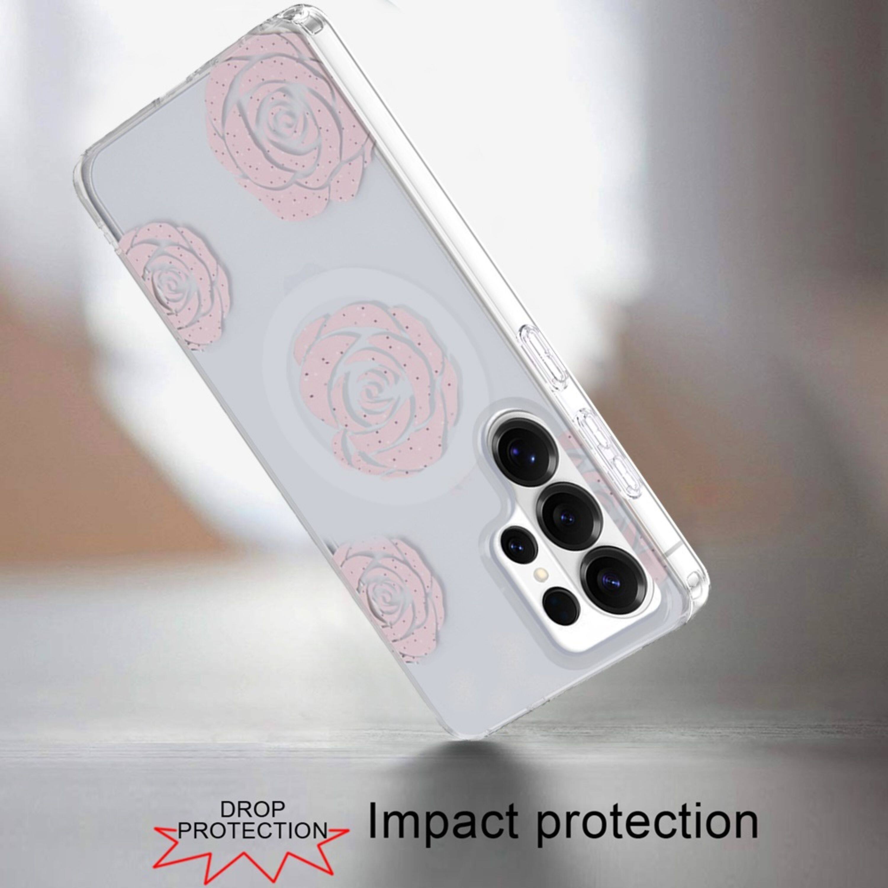 Kitcheniva Dual Layer Magnetic Circle Case With Tempered Glass For ...