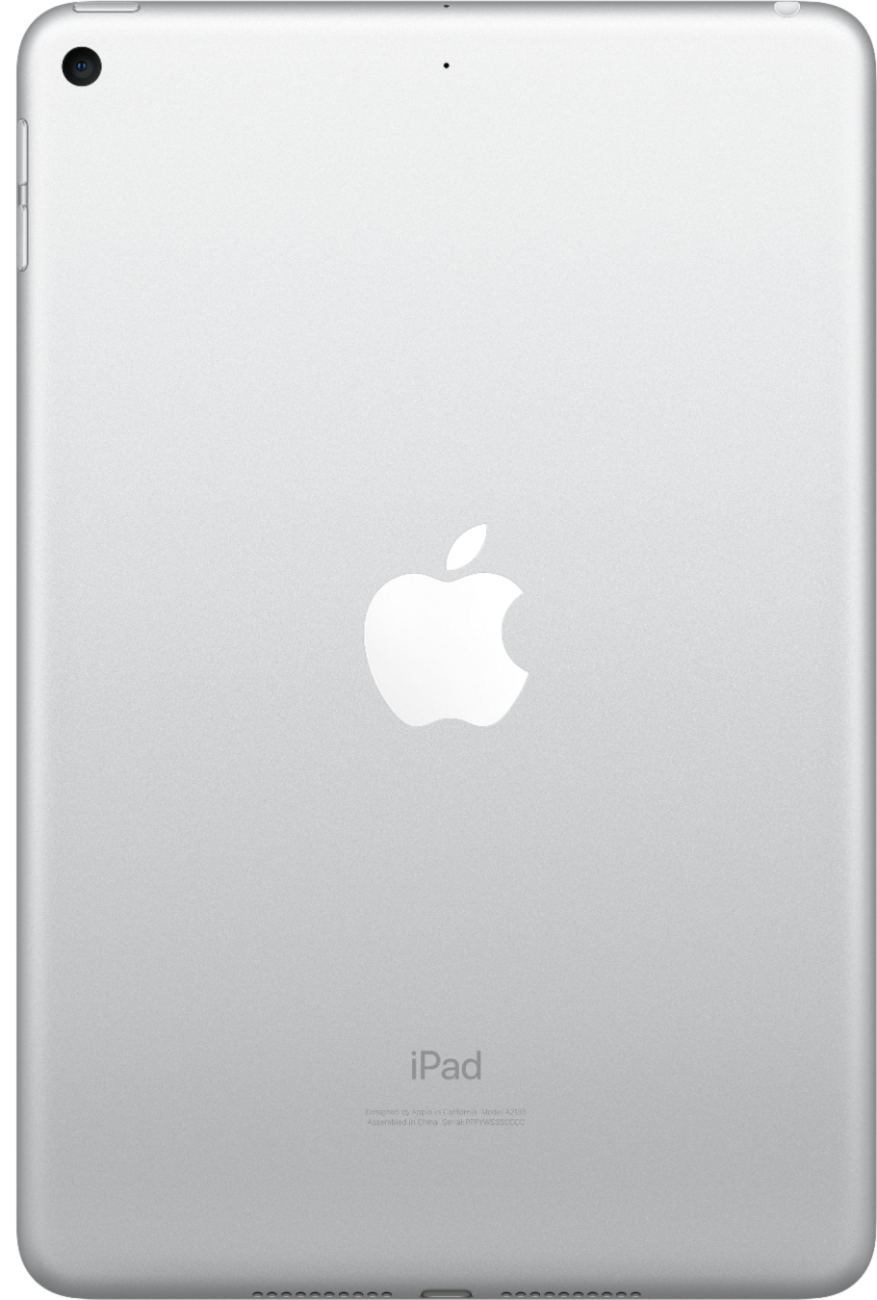 Back View: Apple - 7.9-Inch iPad mini (5th Generation) with Wi-Fi - 256GB - Silver