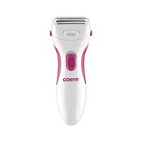 Conair - Satiny Smooth® Twin Foil Shaver - White/Pink - Angle_Zoom