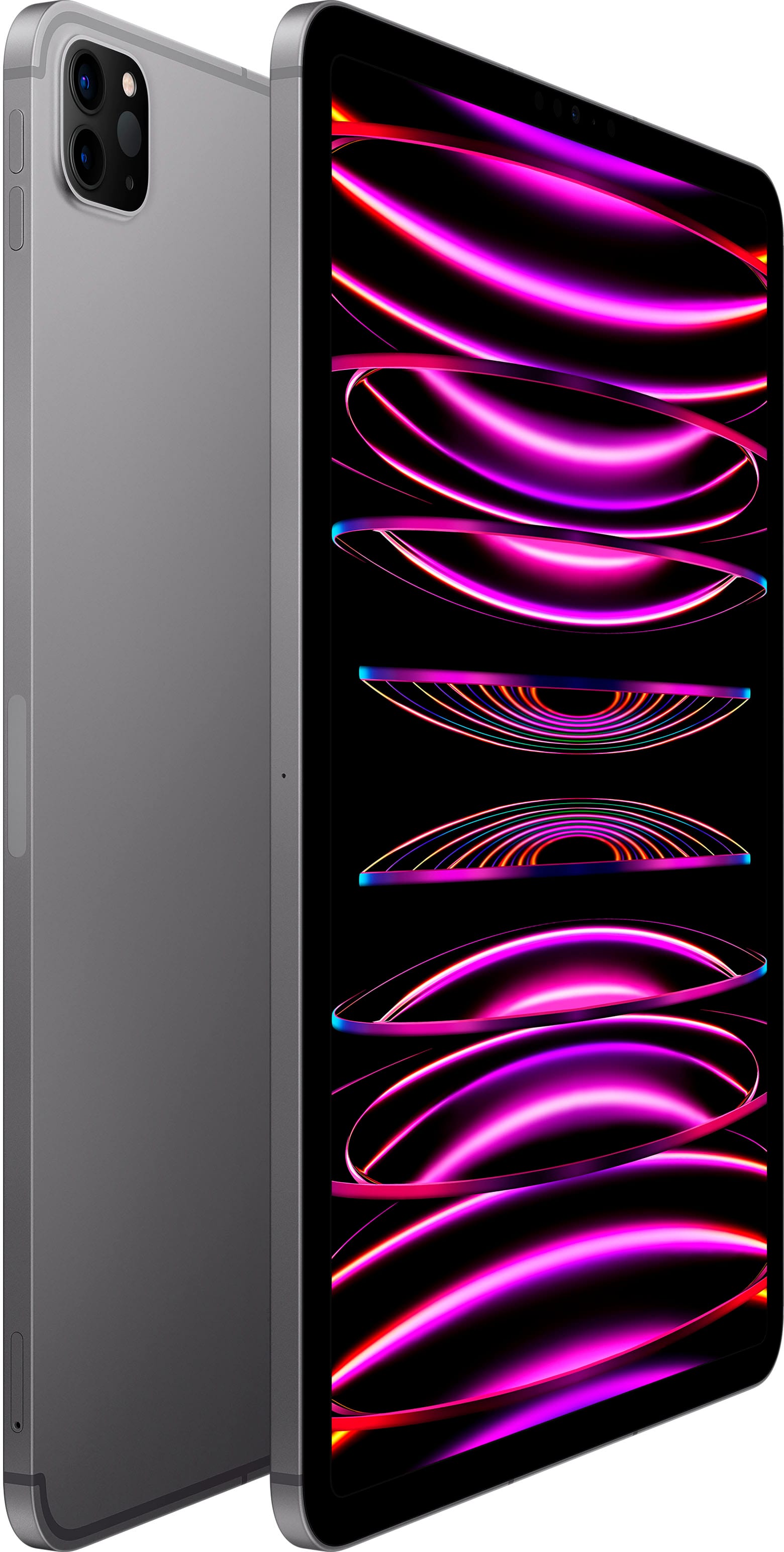 Alt View 1. Apple - 11-Inch iPad Pro (4th Generation) M2 chip Wi-Fi - 1TB - Space Gray.