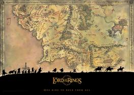 Trend Setters - The Lord of the Rings (Middle Earth) MightyPrint™ Wall Art - Multicolor