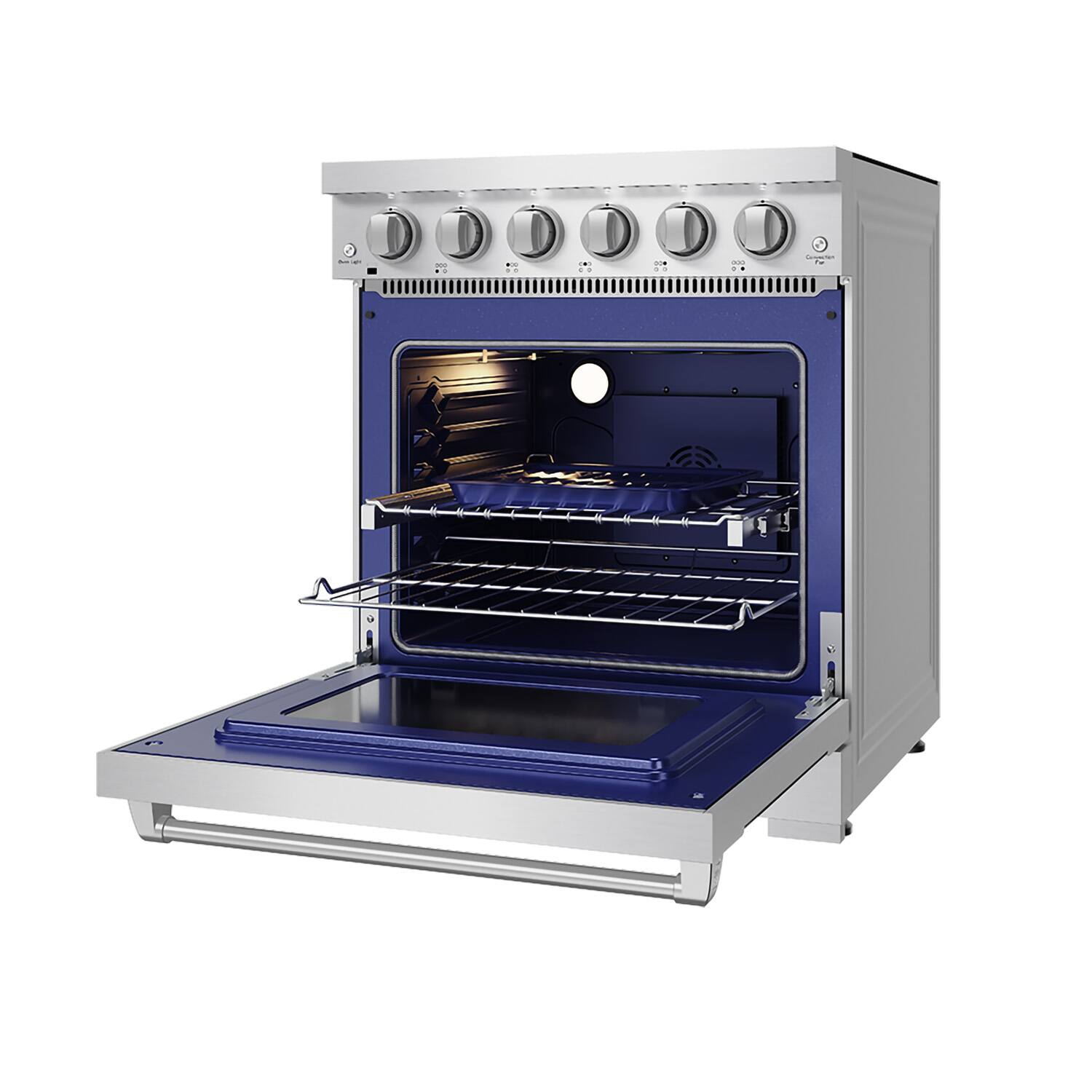 Alt View 2. Thor Kitchen - Gordon Ramsay Series by Thor Kitchen 4.55 Cu. Ft Freestanding Electric Range - Stainless steel.