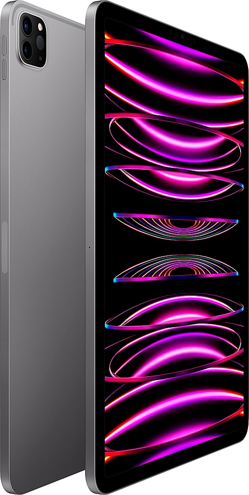 Back. Apple - 12.9-Inch iPad Pro (6th Generation) M2 chip Wi-Fi - 512GB - Space Gray.