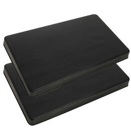 Range Kleen - 2pk Rectangle Black Burner Kovers