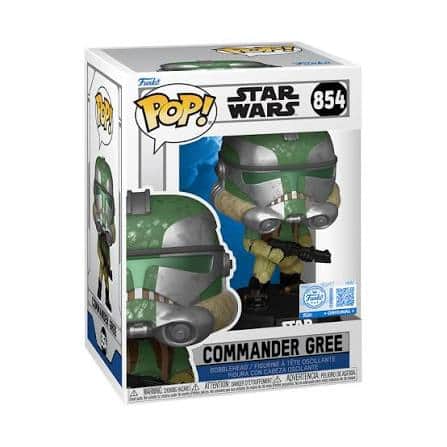 Funko - Pop! Star Wars Commander Gree #854 Exclusive Vinyl Figure - Multicolored price history on PriceWatchPro