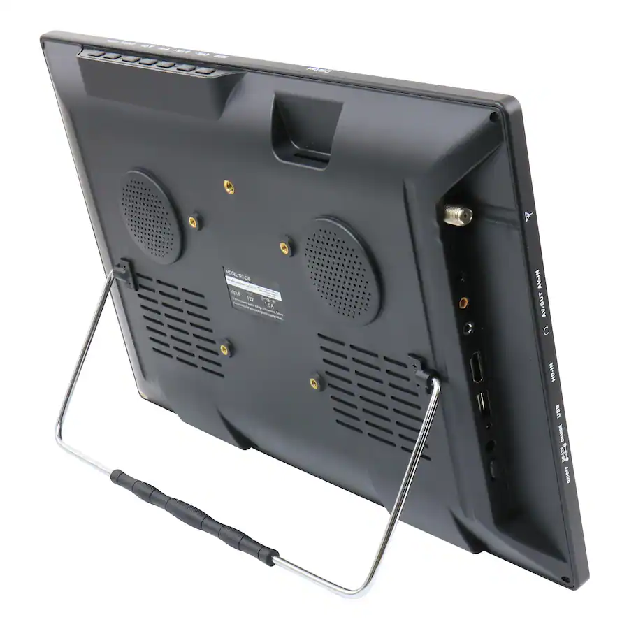 Trexonic Portable Rechargeable 15.4 Inch LED TV with HDMI, SD/MMC, USB ...