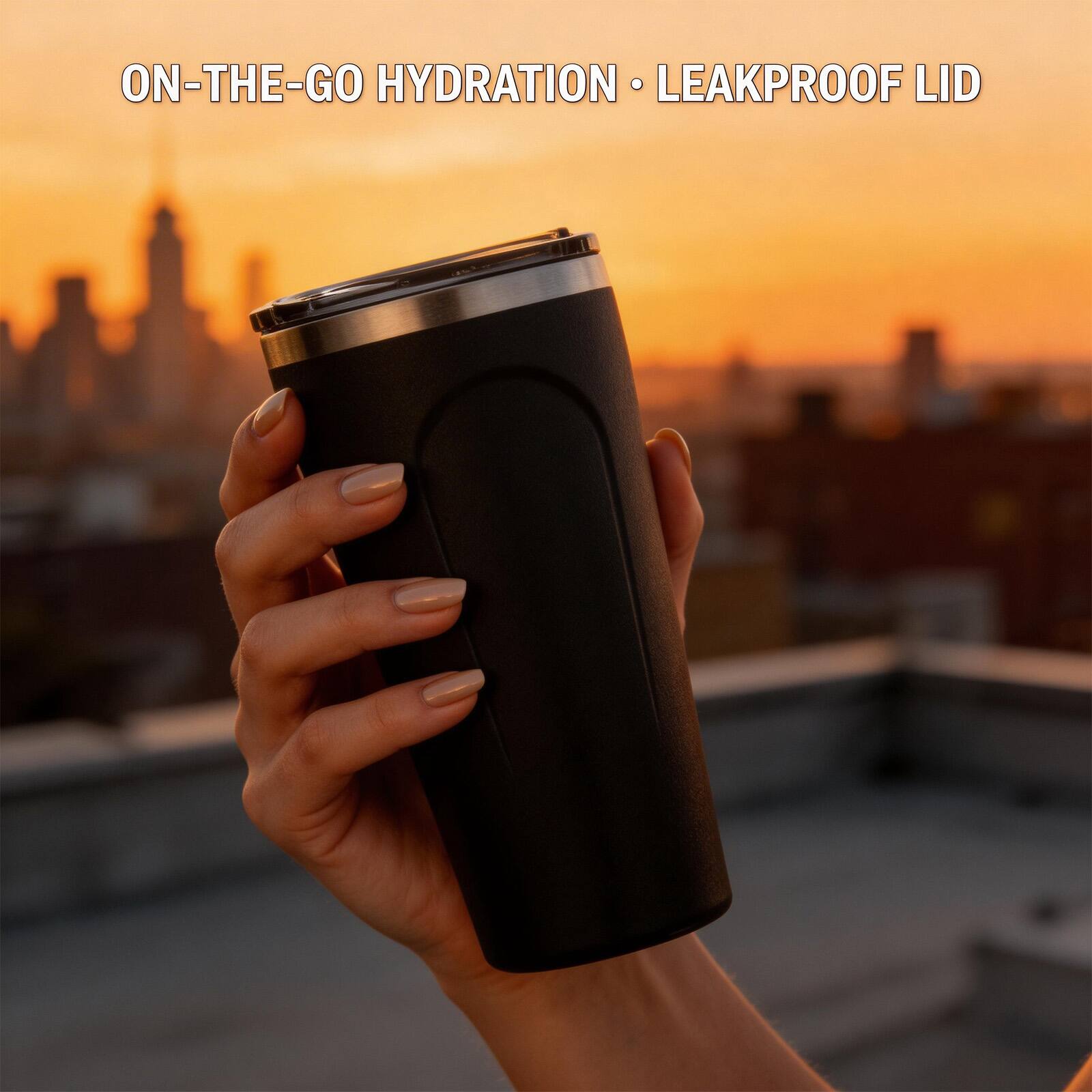 ON-THE-GO HYDRATION • LEAKPROOF LID
