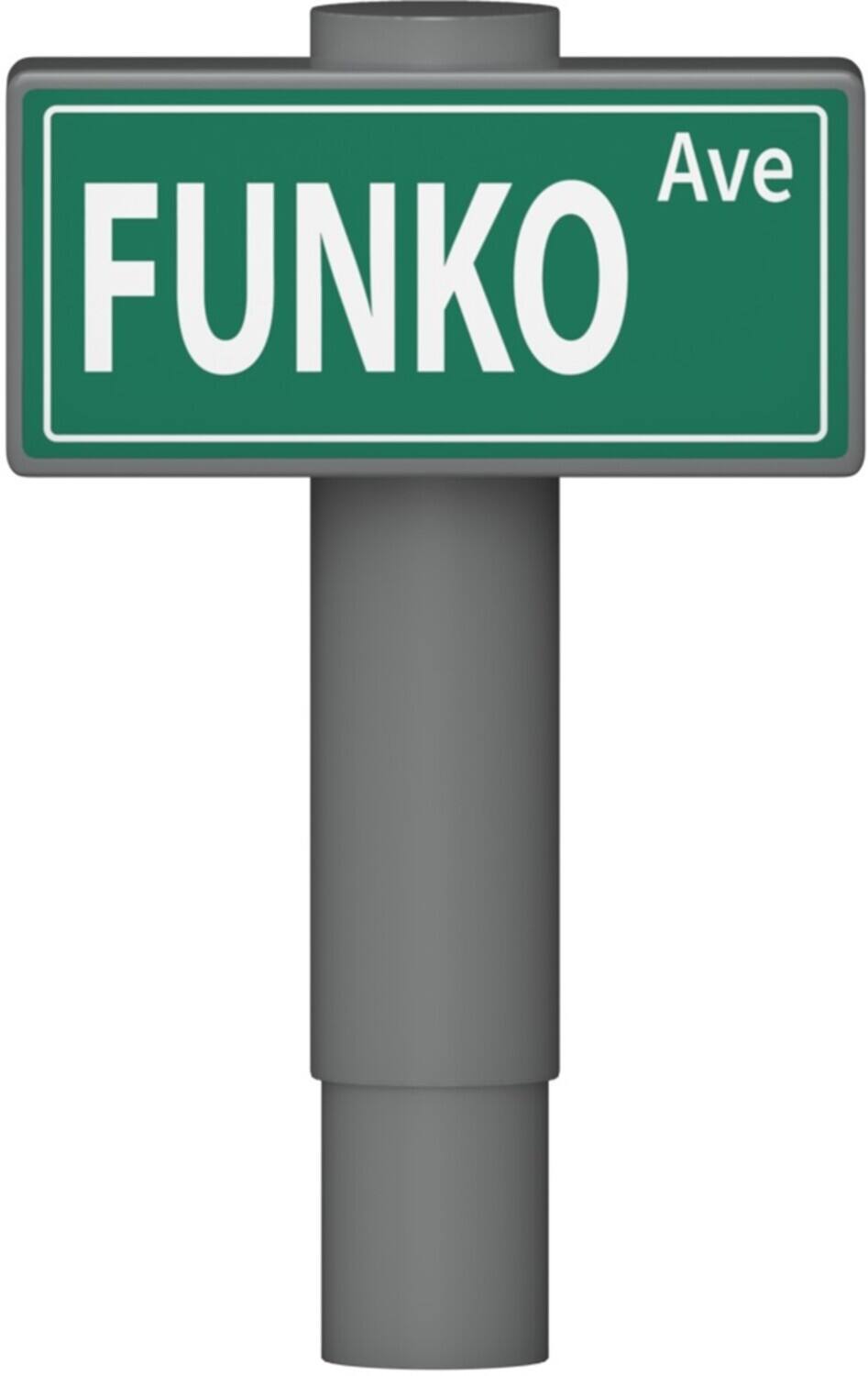 The text on the image is "FUNKO Ave."