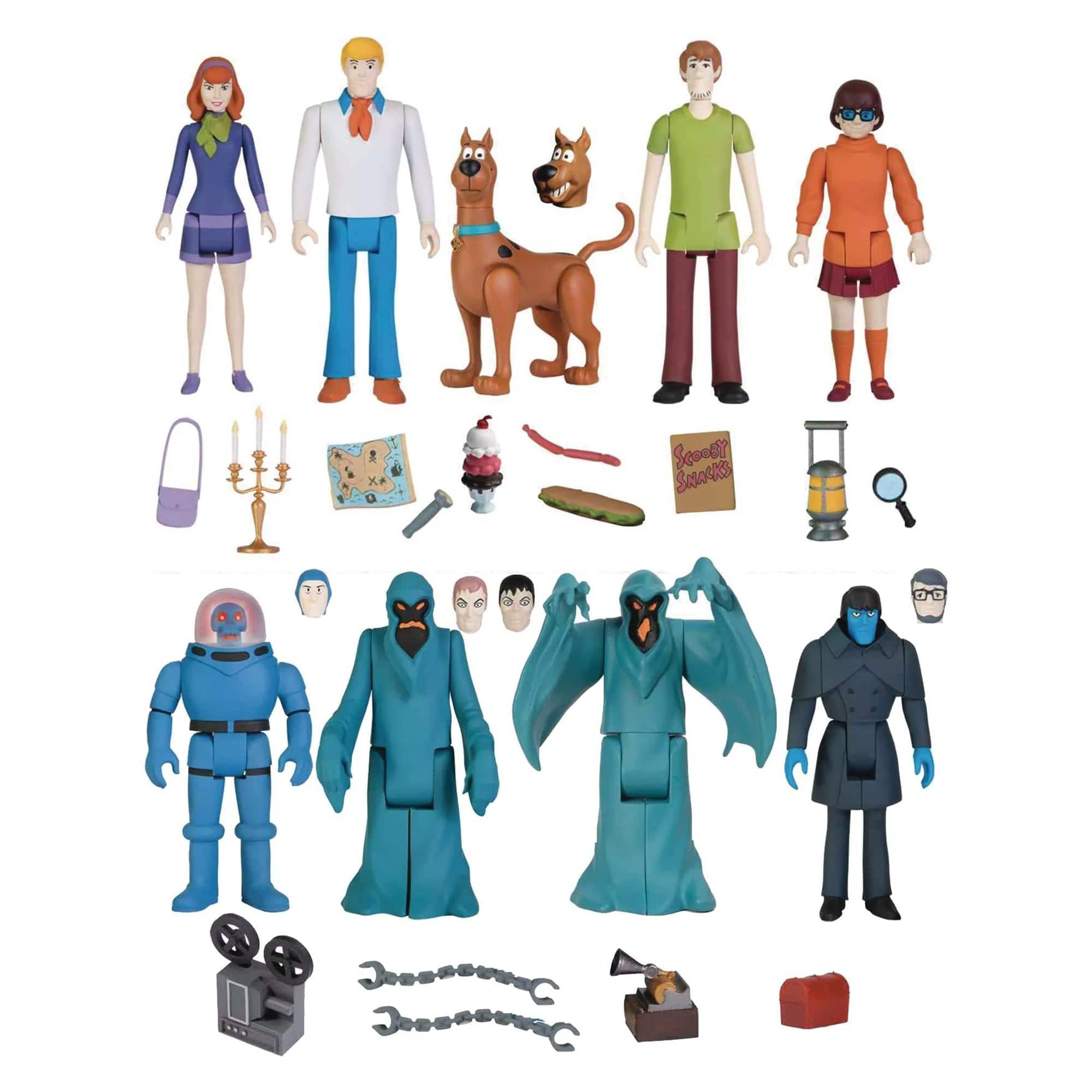 Mezco Toyz - Scooby-Doo Friends and Foes Deluxe 5 Points Boxed Set - Green price history on PriceWatchPro