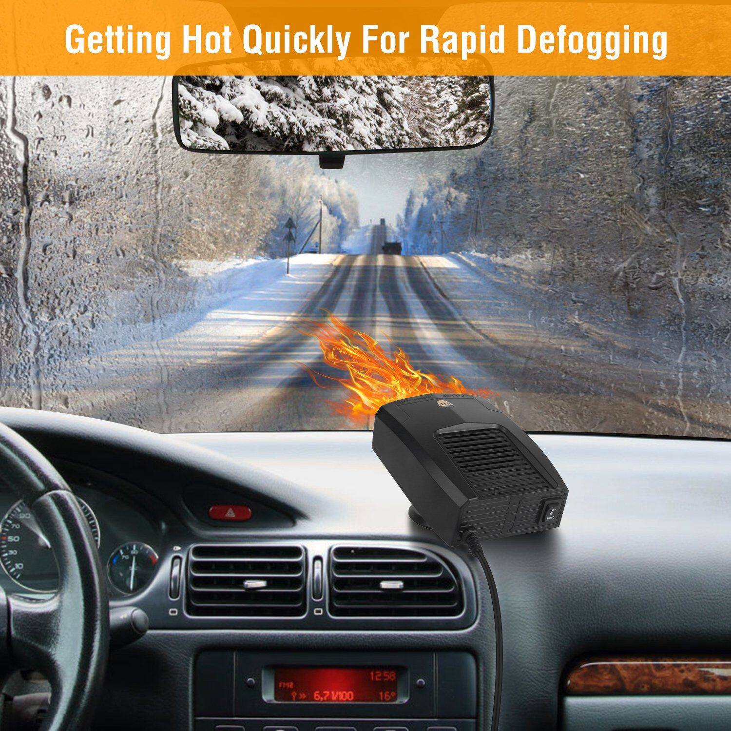 Getting Hot Quickly For Rapid Defogging