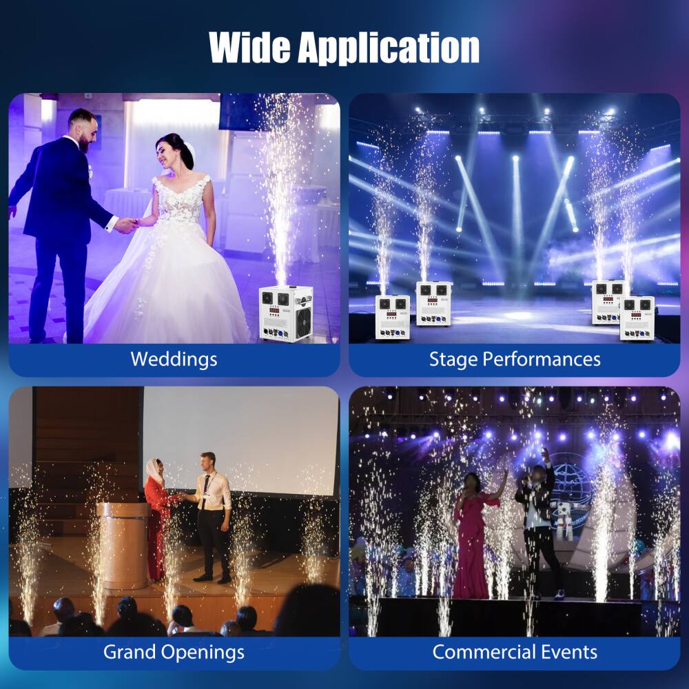 Wide Application

- Weddings
- Stage Performances
- Grand Openings
- Commercial Events