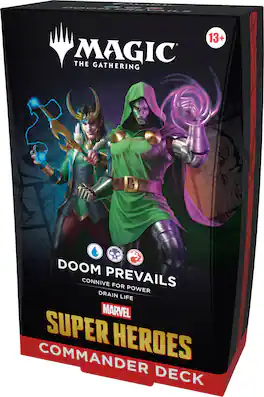 Wizards of The Coast - MTG Marvel Super Heroes Commander Deck - Doom Prevails