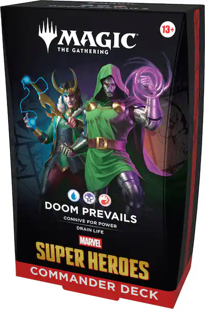 Wizards of The Coast Magic: The Gathering Marvel Super Heroes Commander Deck Doom Prevails D53760000 - Best Buy Wizards of The Coast Magic: The Gathering Marvel Super Heroes Commander Deck Doom Prevails D53760000 - Best Buy