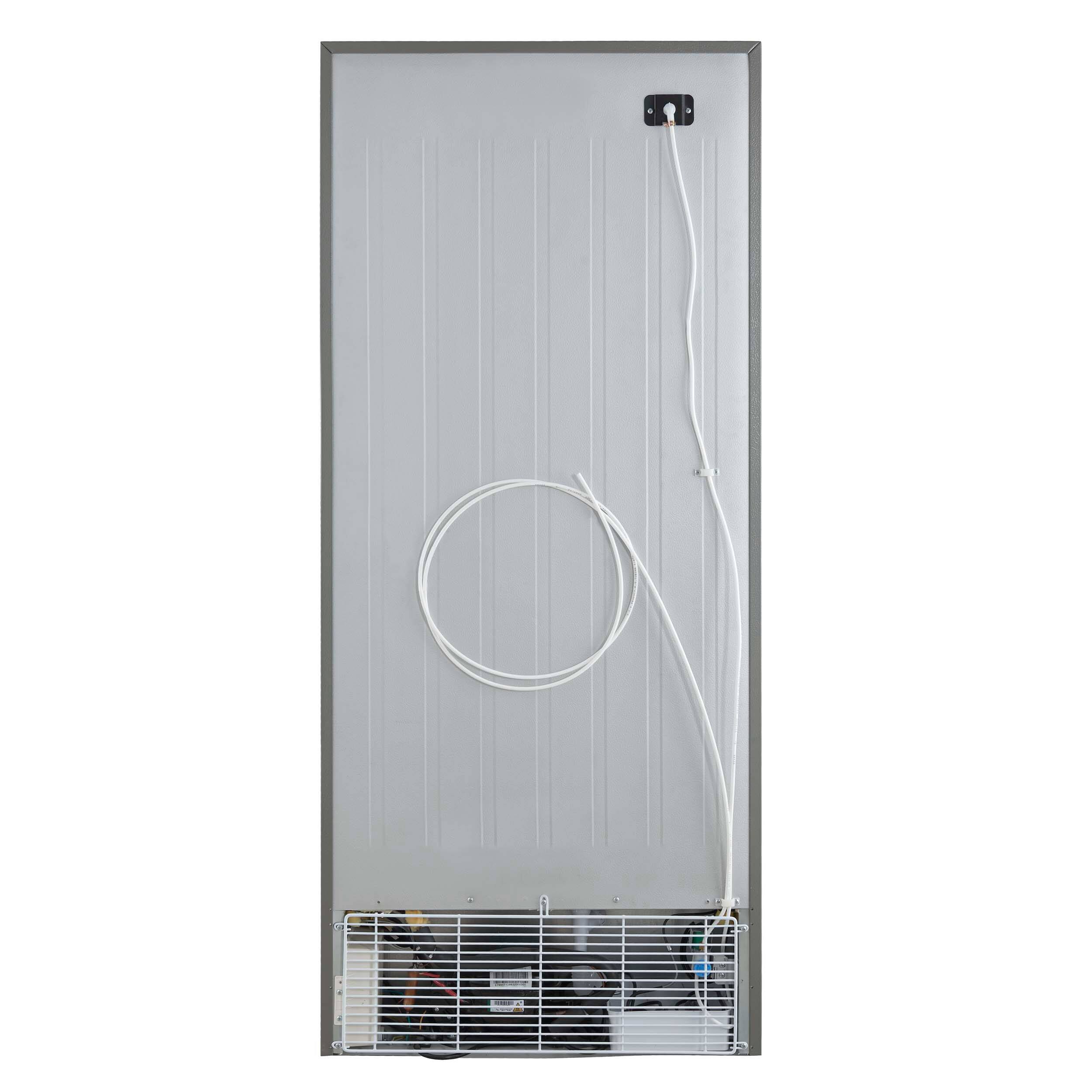 Back. Forno Appliances - Fortezza 14 Cu. Ft. Left-Swing Freezer with Automatic Ice Maker - Stainless steel.