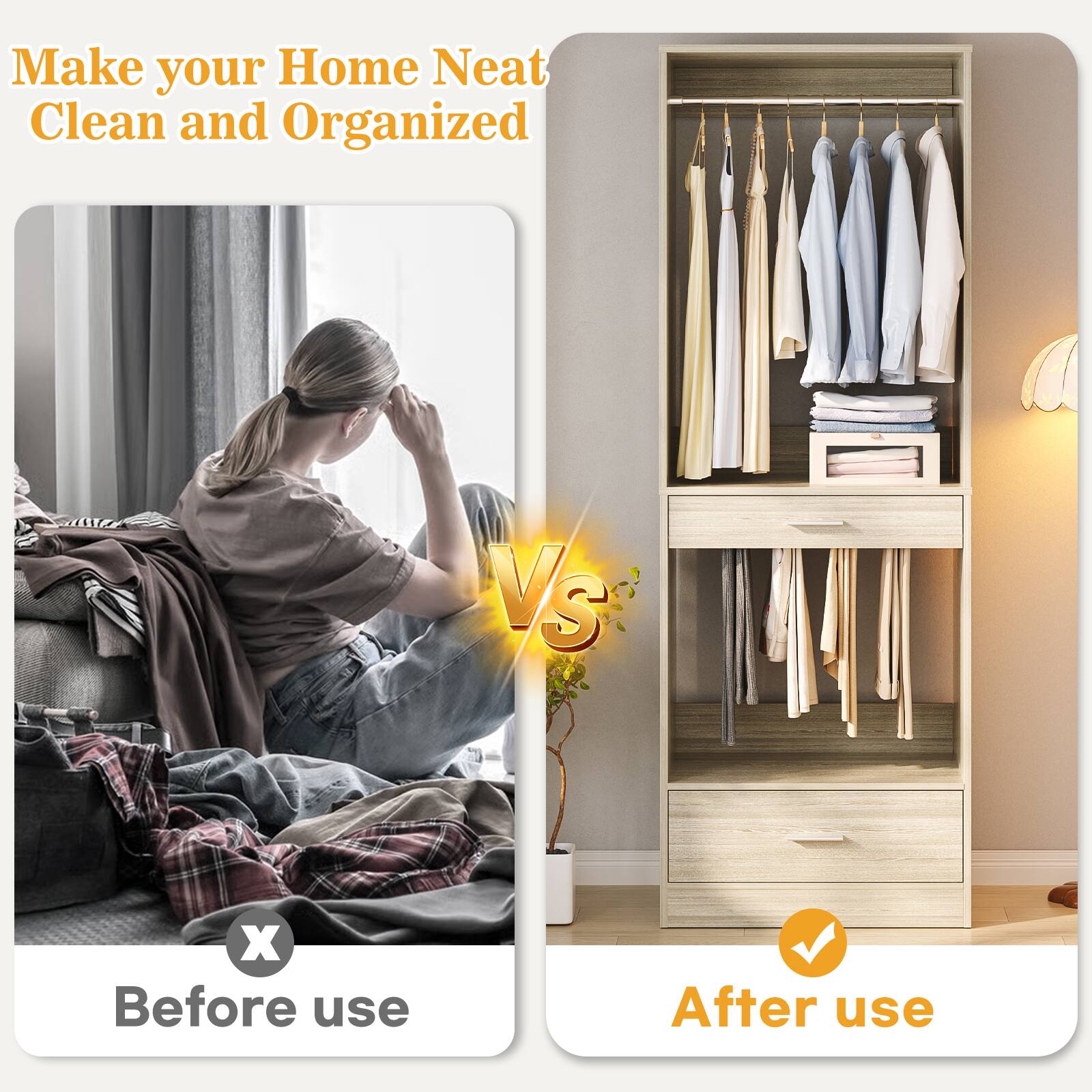 Make your Home Neat Clean and Organized

Before use

After use