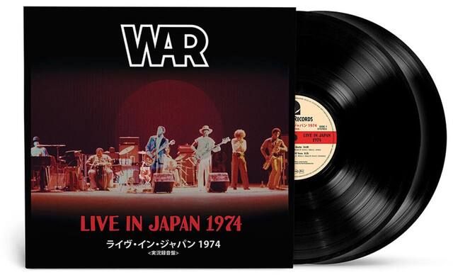 WAR
LIVE IN JAPAN 1974
ライヴ・イン・ジャパン 1974
実況録音盤
WAR RECORDS
LIVE IN JAPAN 1974
STEREO
1974