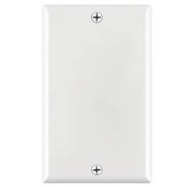 Cmple.com - Cmple - Keystone Wall Plate Cover Ethernet Wall Plates for Modular Inserts, RJ45 Keystone Jack - 1 Gang GFCI - White