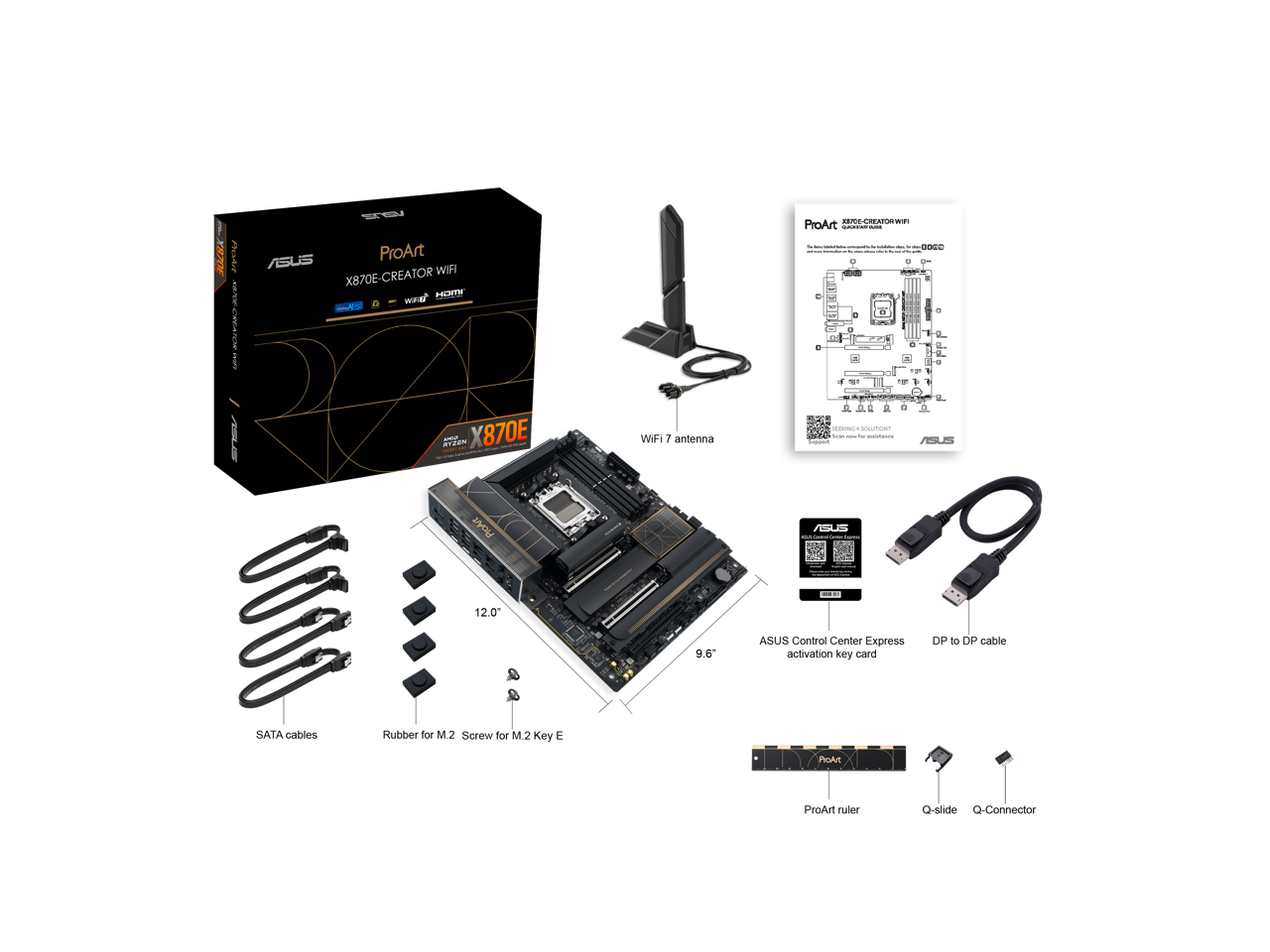 ProArt X870E-CREATOR WIFI  
ASUS  
X870E  
ProArt  
Homii  
DDR5  
ATX  
ProArt X870E-CREATOR WIFI  
ProArt X870E-CREATOR WIFI  
ProArt