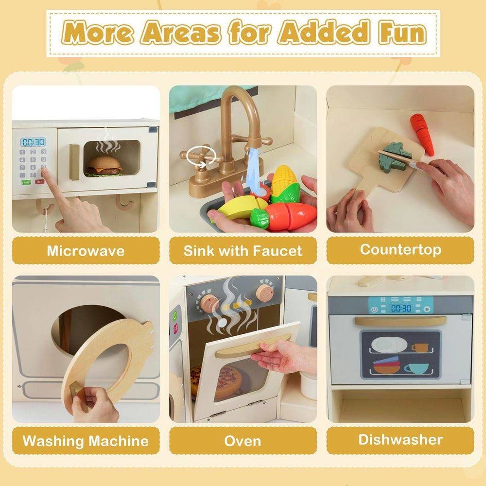 More Areas for Added Fun

- Microwave
- Sink with Faucet
- Countertop
- Washing Machine
- Oven
- Dishwasher