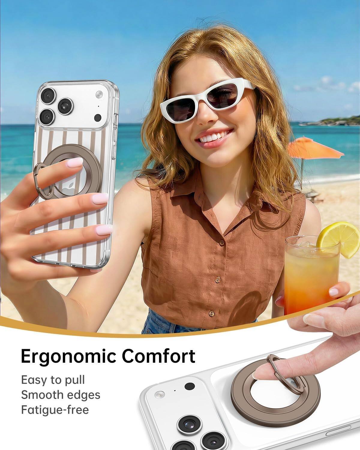Ergonomic Comfort  
Easy to pull  
Smooth edges  
Fatigue-free