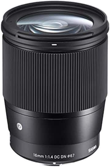 Sigma - 16mm f/1.4 DC DN Contemporary Lens for Sony E - Black price history on PriceWatchPro