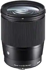 16mm 1:1.4 DC DN 67 SIGMA