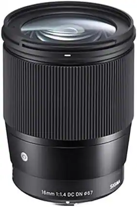 16mm 1:1.4 DC DN 67 SIGMA