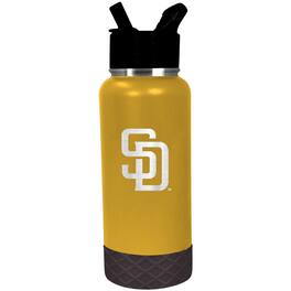 Great American Products - San Diego Padres 32oz. Logo Thirst Hydration Water Bottle - Multicolor