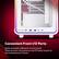Convenient Front I/O Ports
Easily accessible USB ports on front panel.
There are even more ports on the PC's back as part of the motherboard I/O ports.