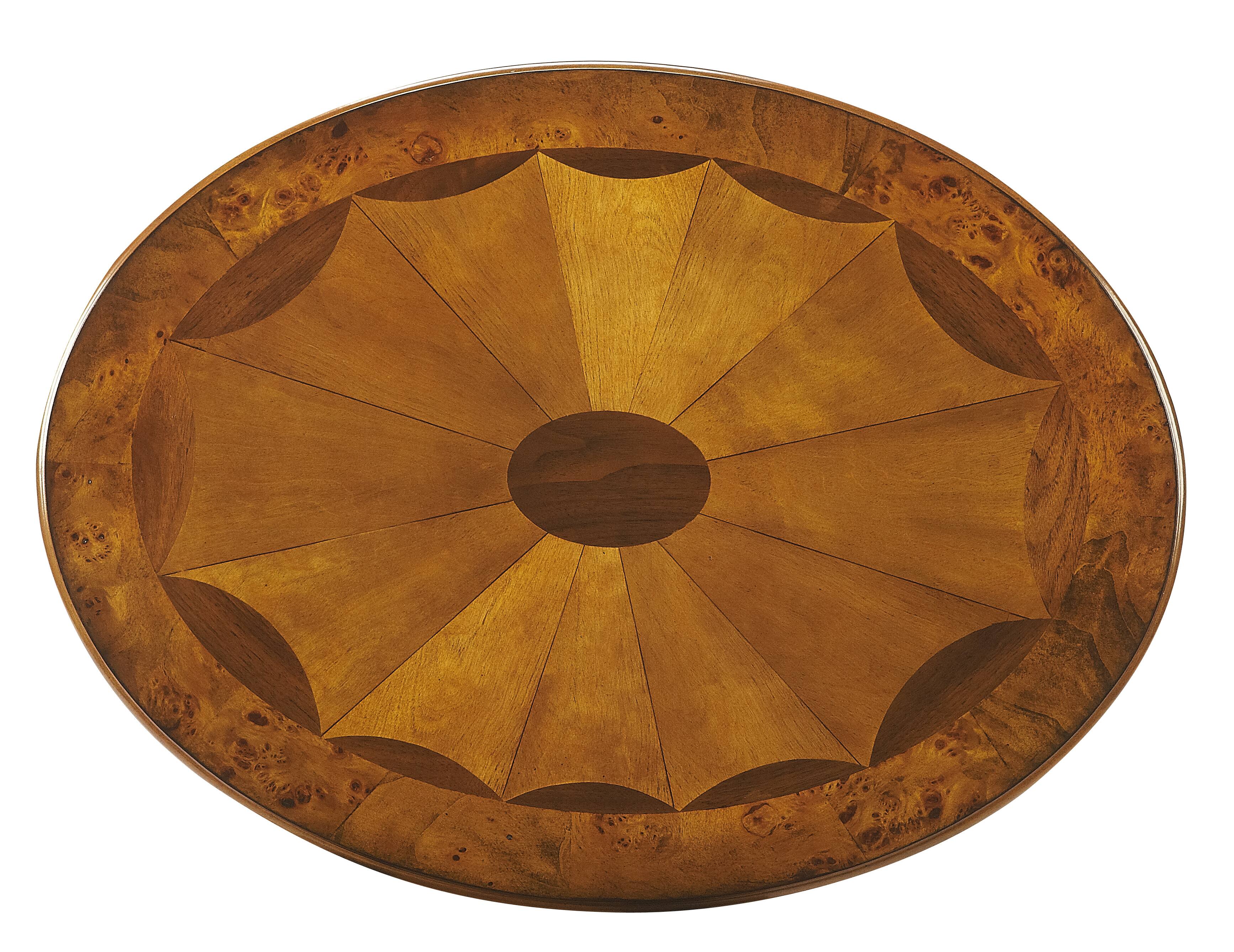 Alt View 2. Butler Specialty - Jeanette 24.5 in. W Oval Wood 1 Drawer Side Table with Lower Open Shelf - Medium Brown.