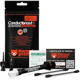 Thermal Grizzly - Conductonaut Extreme 1g – Ultra High-Performance Liquid Metal Paste for CPU, GPU & Console Overclocking