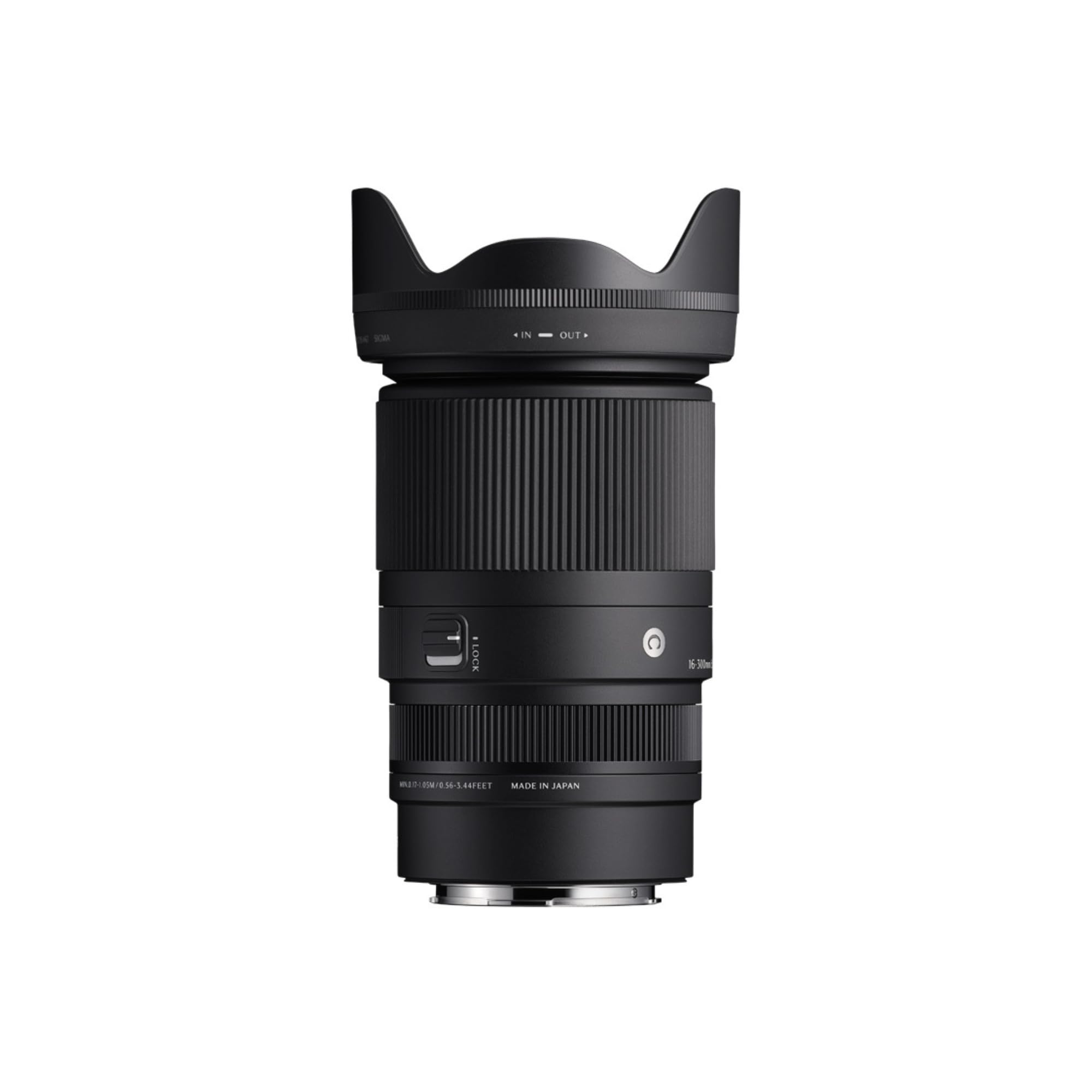 Sigma 16 300mm F3.5 6.7 DC OS Contemporary Lens Sony E Mount Black