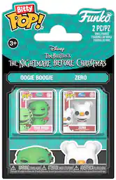 Funko Bitty POP!: The Nightmare Before Christmas 2-Pack - Oogie & Zero - COLLECTIBLES