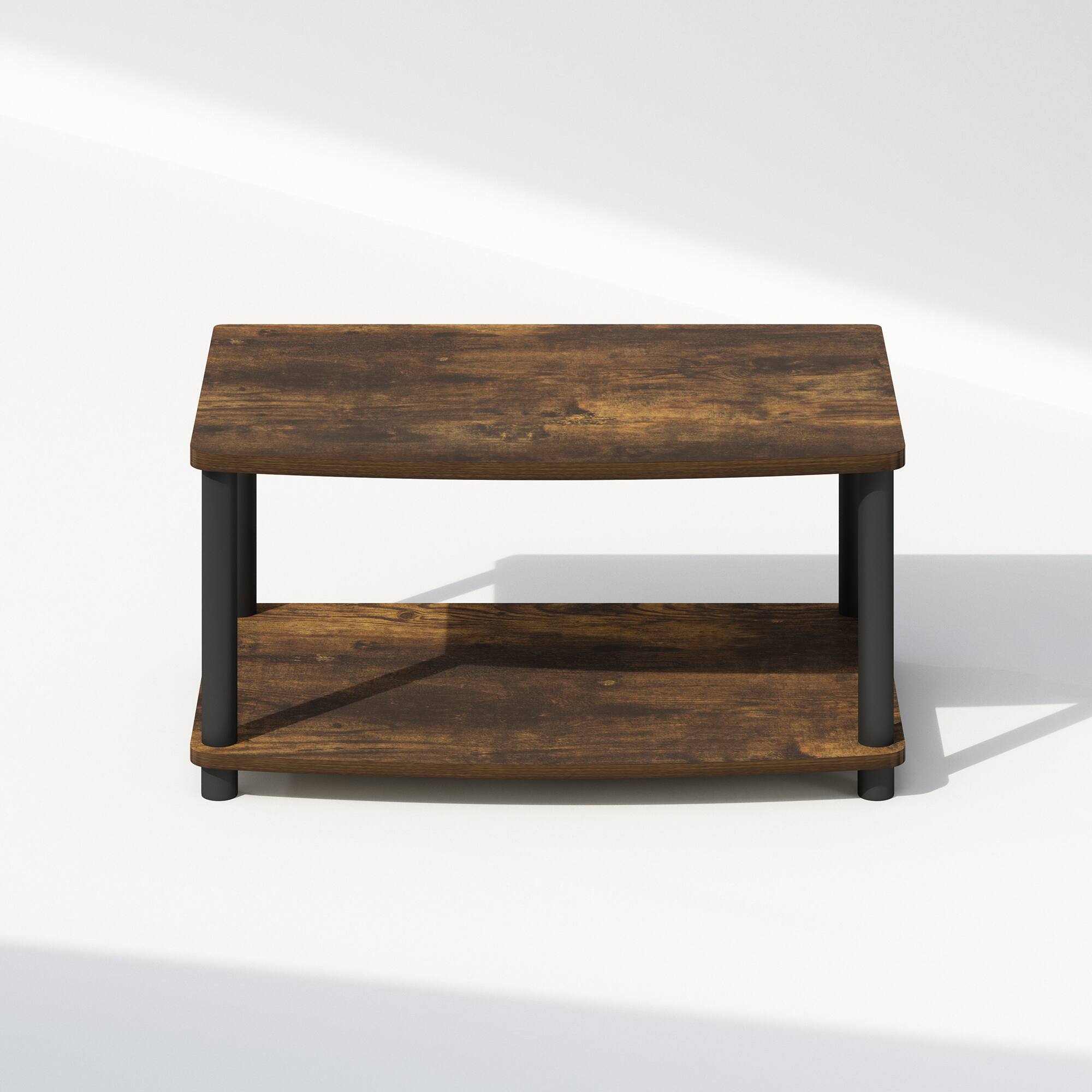 Alt View 2. Furinno - Turn-N-Tube 2-Tier Multipurpose Printer Stand Display & Storage Shelf.