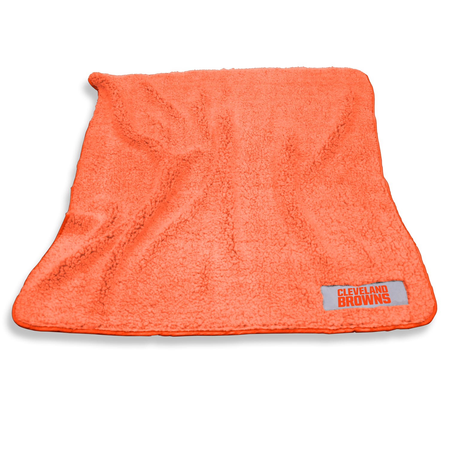 Logo Brands - Cleveland Browns 60'' x 50'' Frosty Fleece Blanket - Multicolor