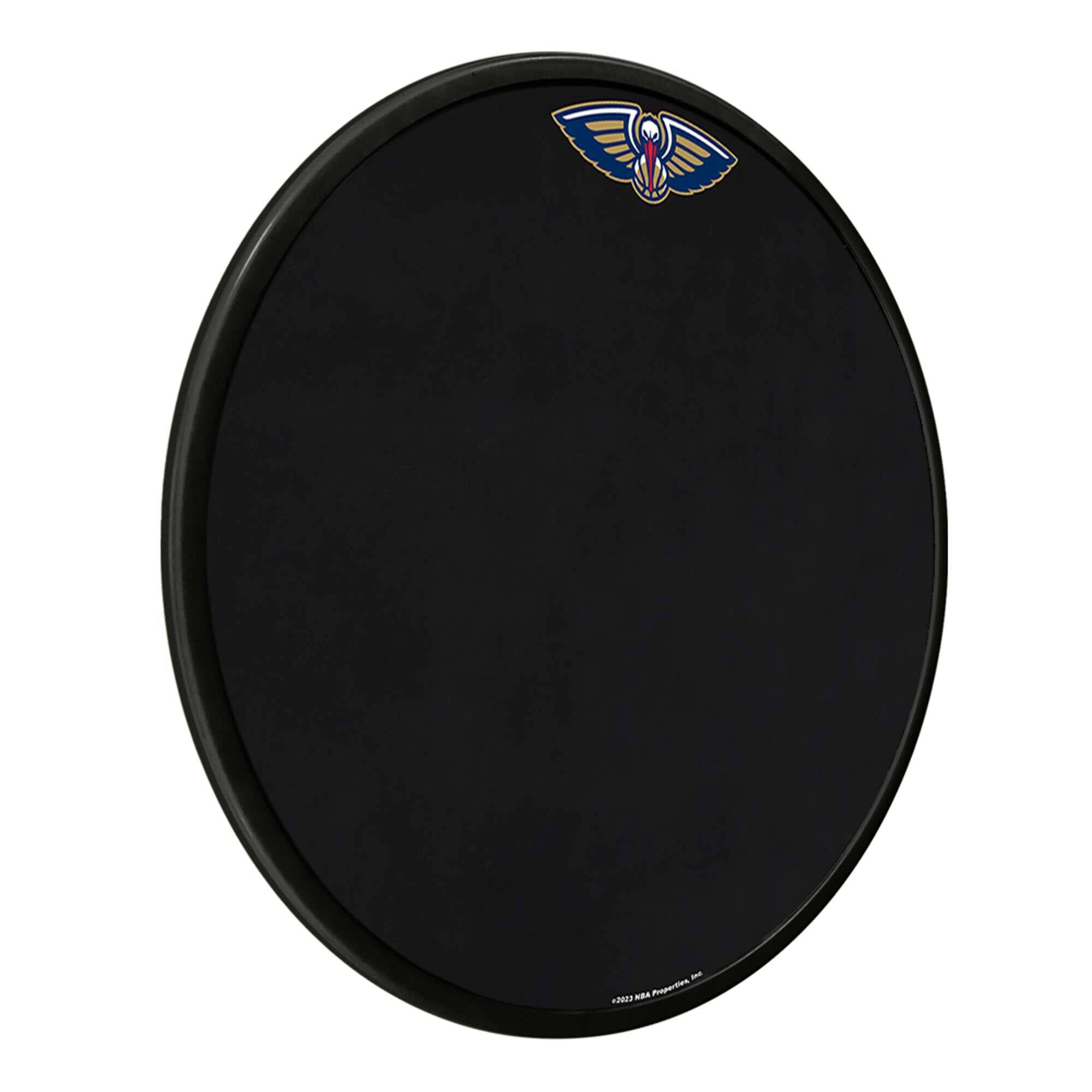 Alt View 1. The Fan-Brand - New Orleans Pelicans 17.5" Modern Disc Chalkboard - Multicolor.